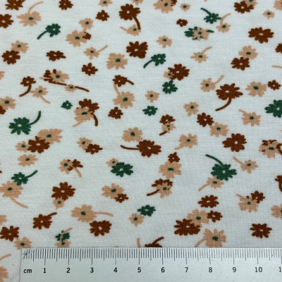 Sportjersey "Daisy Flowers" Streu Blumen | Weiß